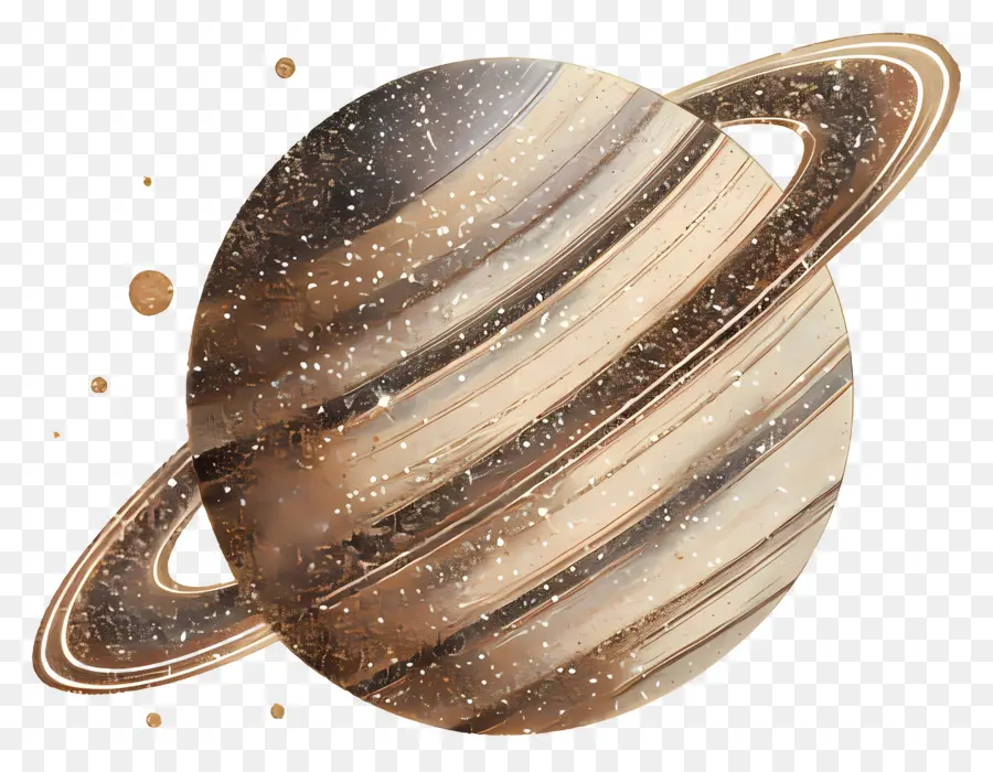 Saturno，Planeta Com Anéis PNG