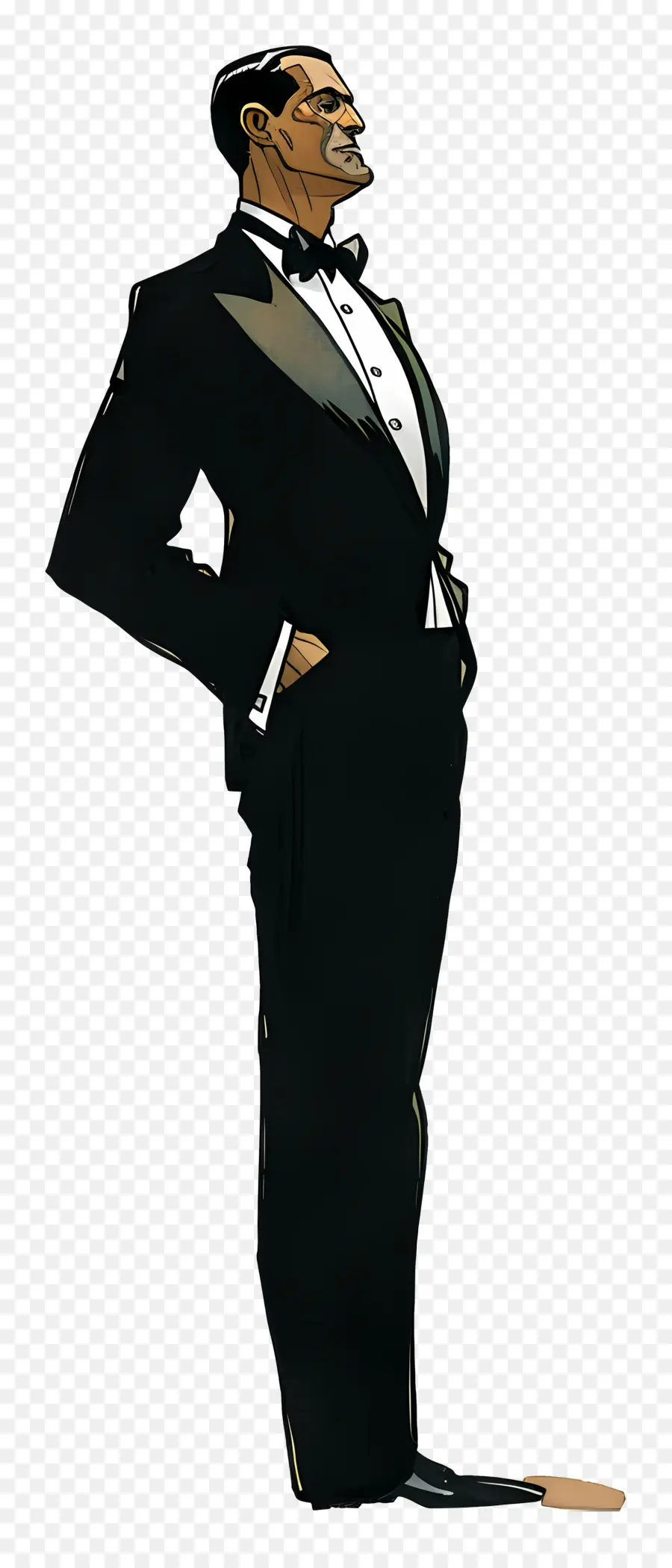 Homem De Smoking，Formal PNG