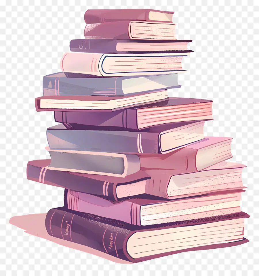 Pilhas De Livros，Pilha De Livros PNG