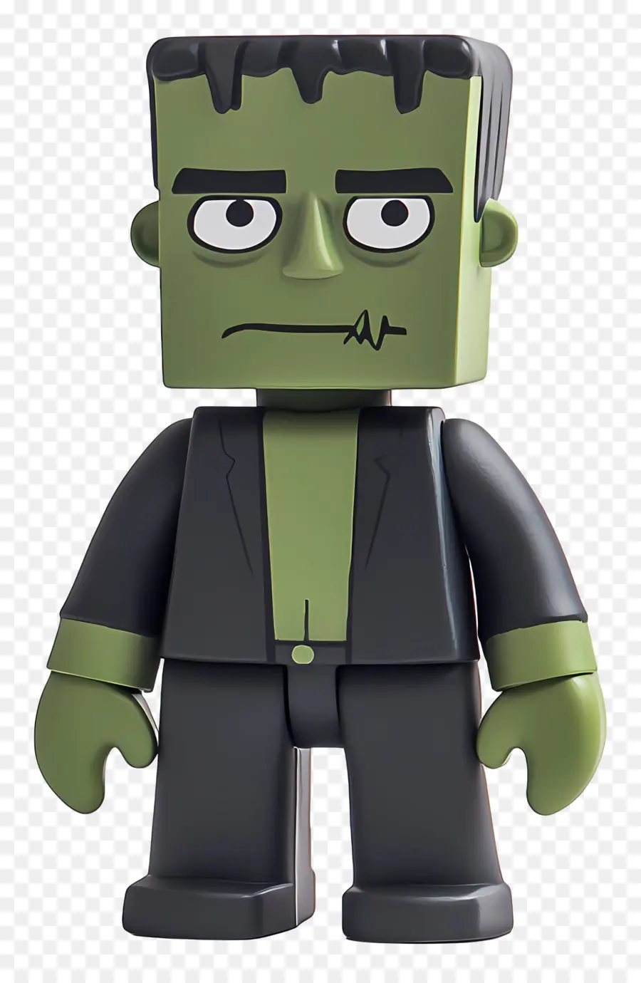 Frankenstein，Personagem Verde De Terno PNG