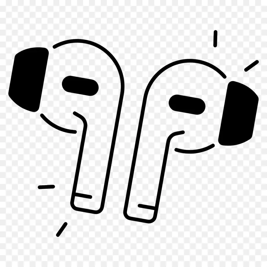 Airpods，Fones De Ouvido PNG