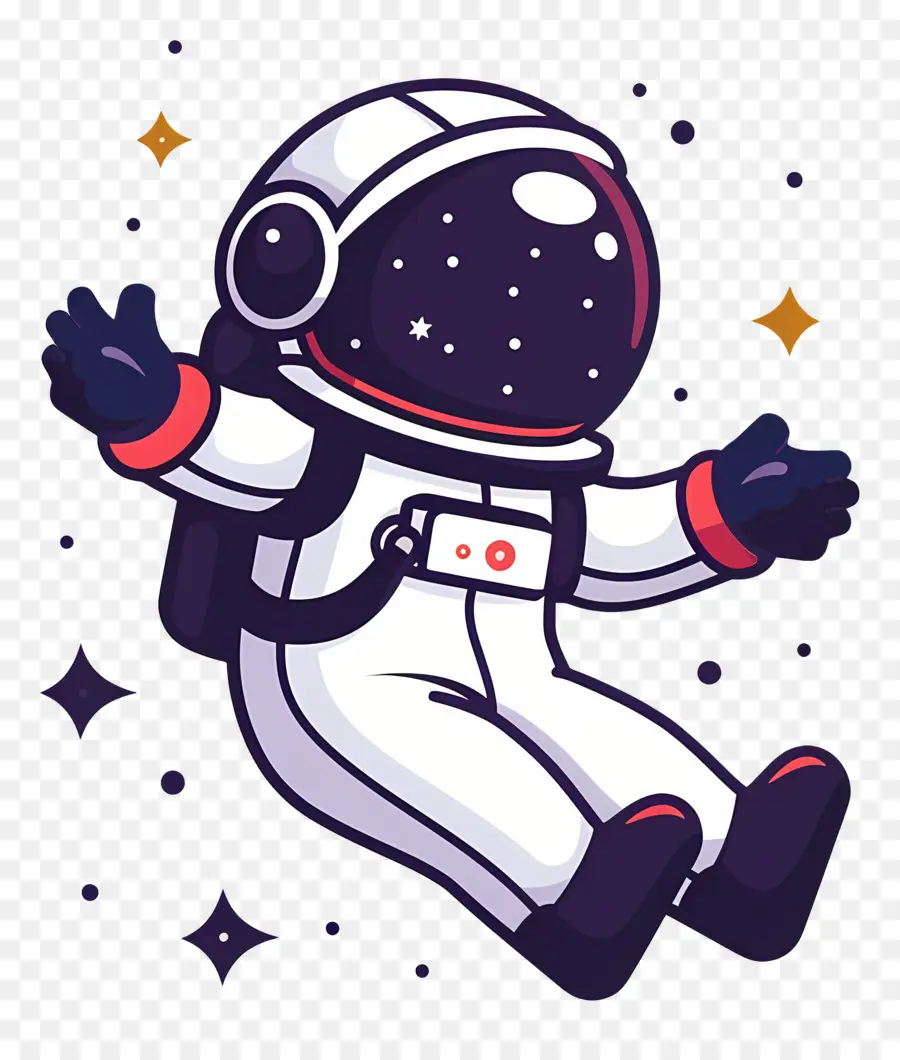 Astronauta Dos Desenhos Animados，Astronauta PNG