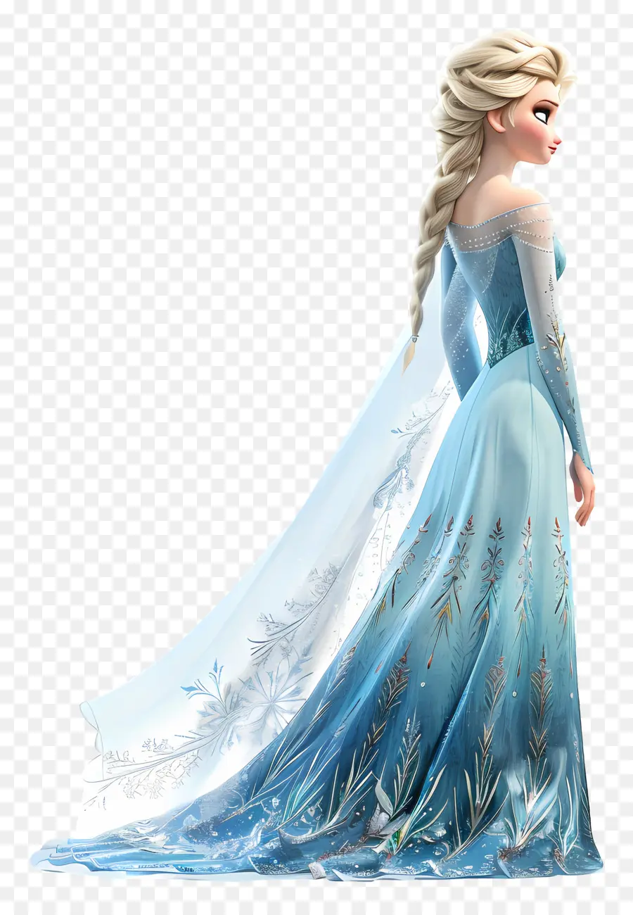 Princesa Elsa Congelada，Elza PNG