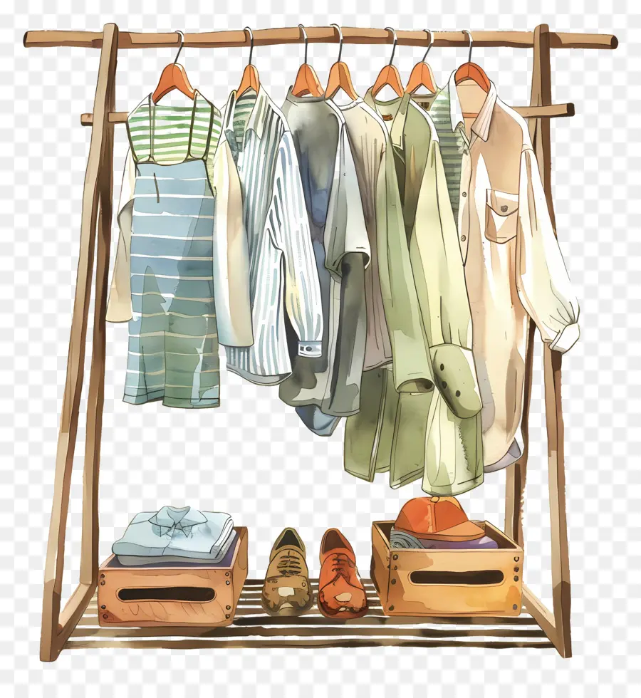 Cabideiro，Rack De Roupas PNG