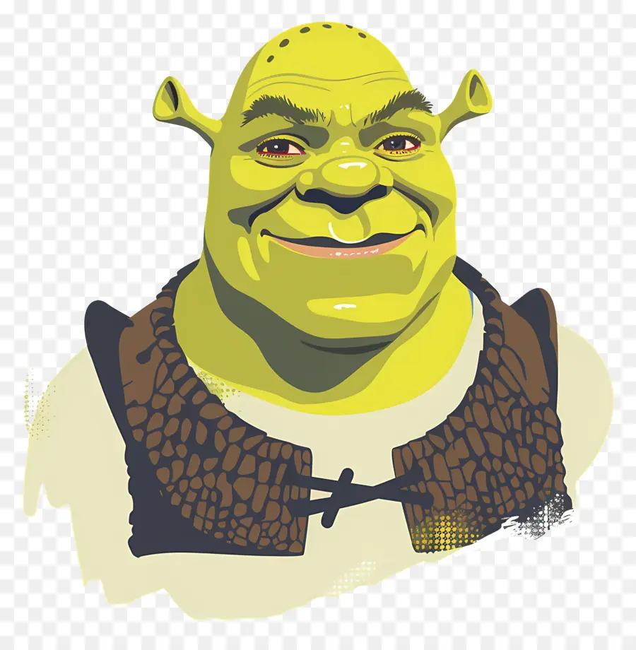 Shrek，Ogro Verde PNG