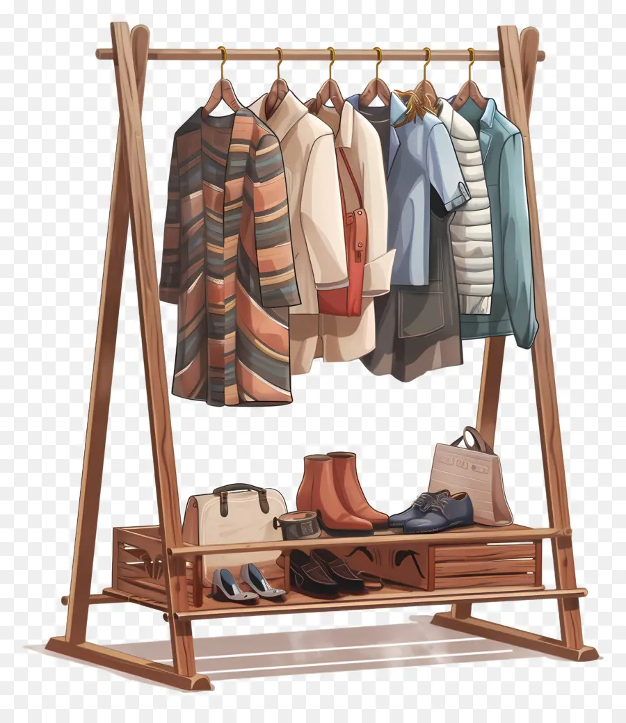 Cabideiro，Rack De Roupas PNG