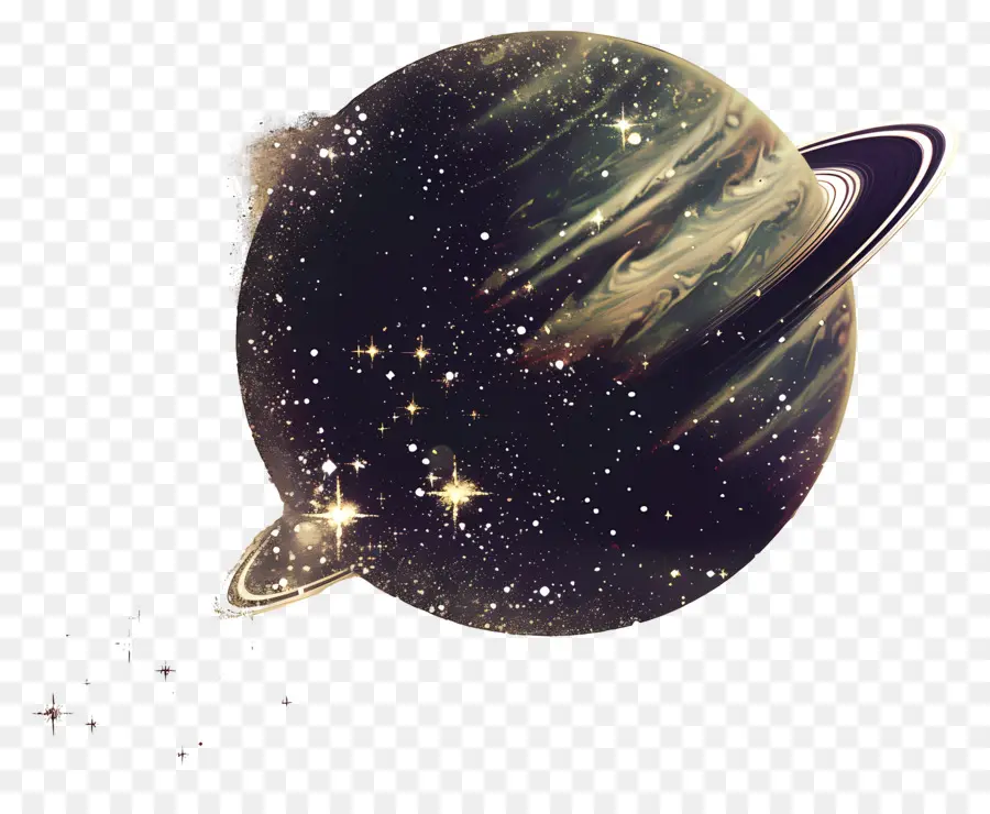 Saturno，Planeta Com Anéis PNG