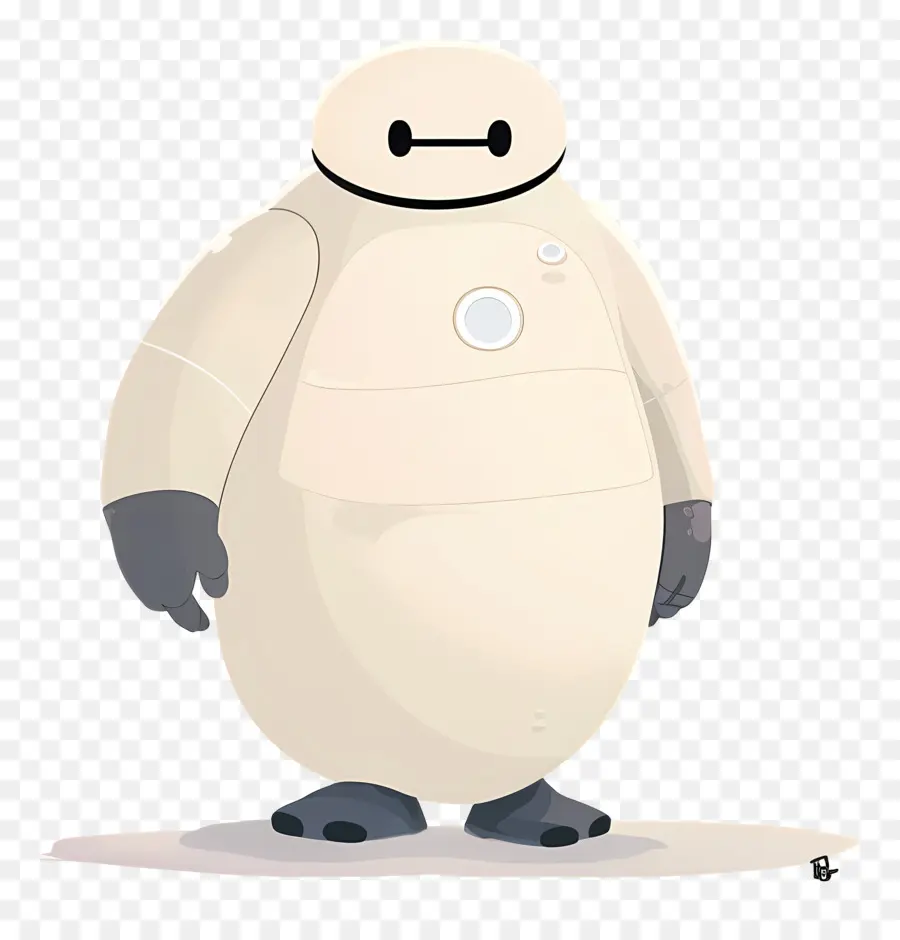 Baymax，Robô Branco PNG