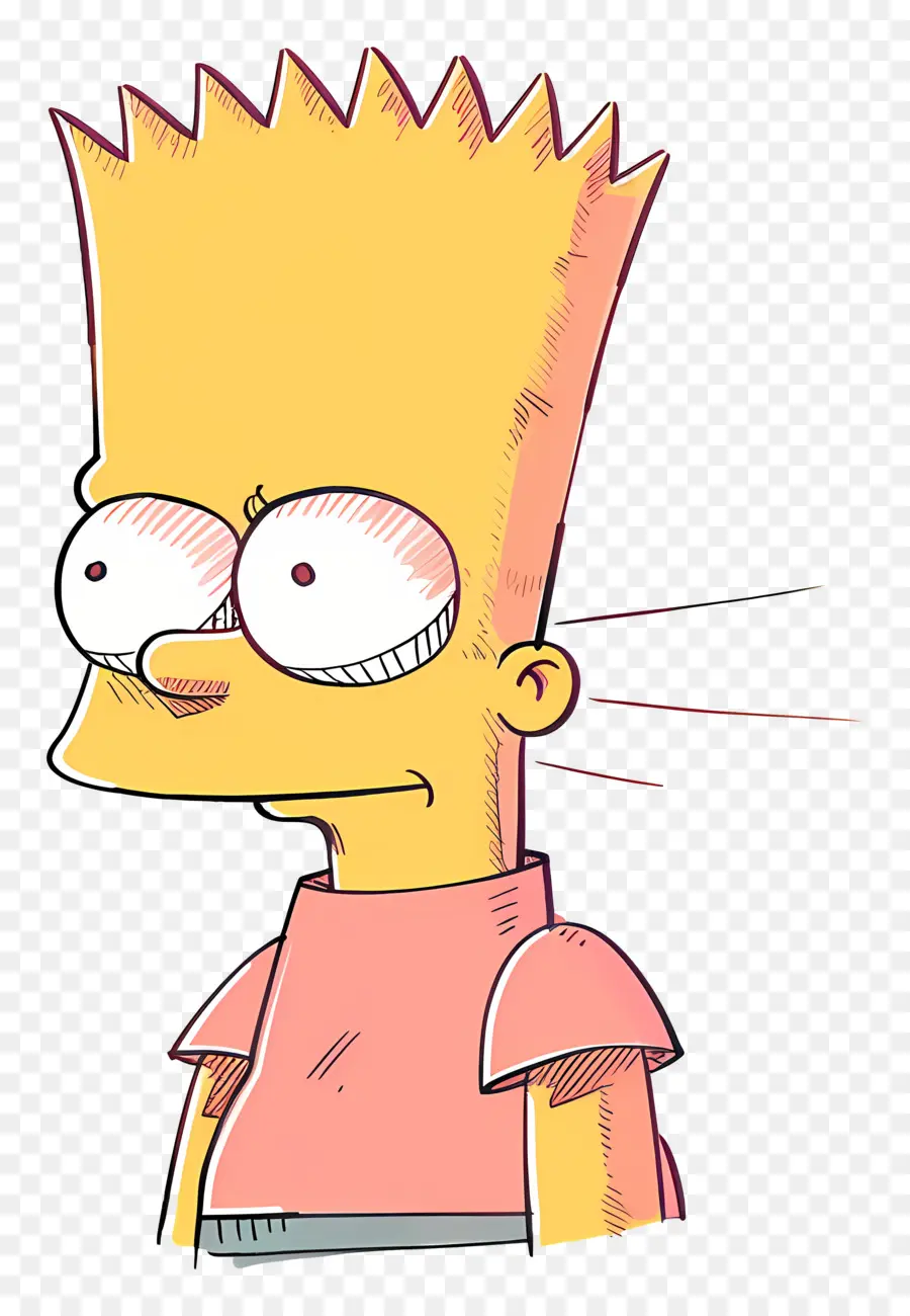 Bart Simpson，Pele Amarela PNG