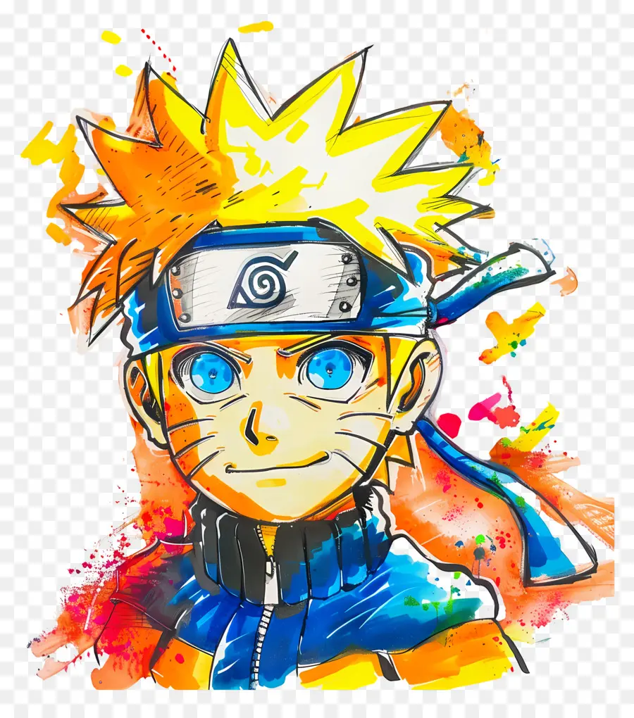 Naruto Uzumaki，Personagem De Anime PNG