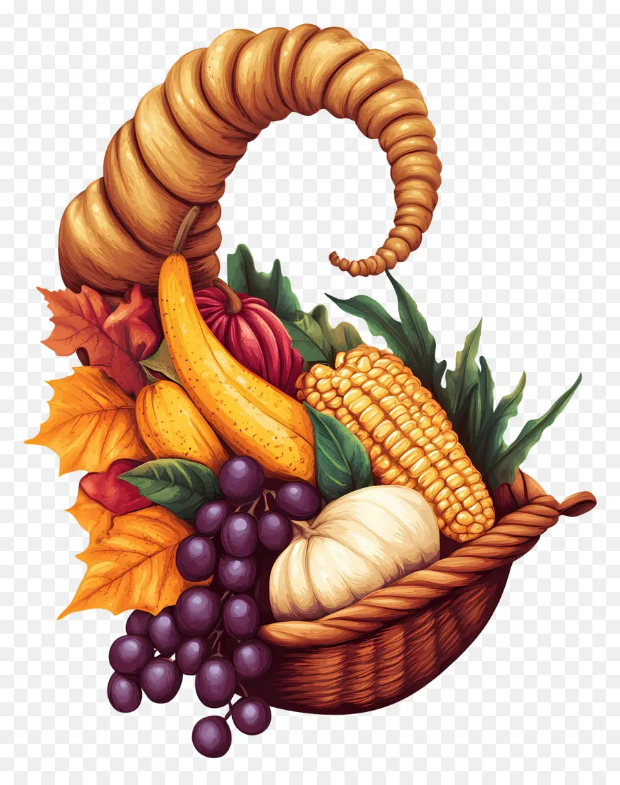 Cornucópia，Frutas PNG