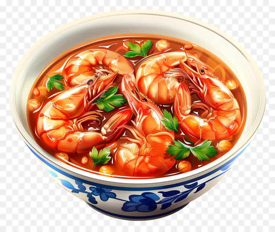 Sopa De Camarão，Frutos Do Mar PNG