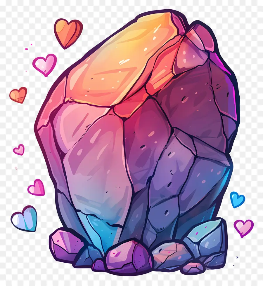 Pedra，Rocha Colorida PNG