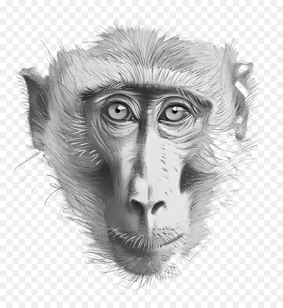 Cara De Babuíno，Cara De Macaco PNG