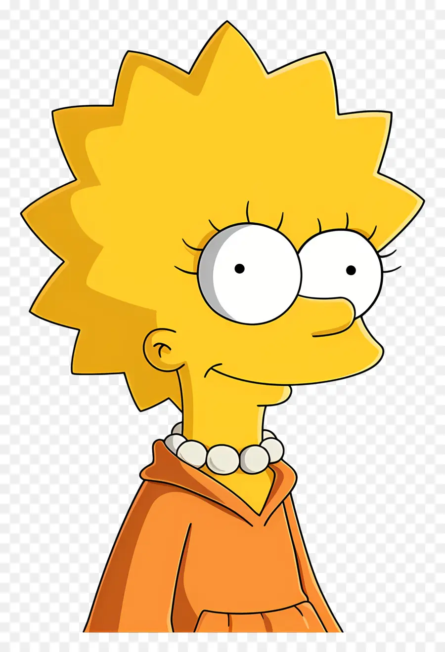 Lisa Simpson，Garota Dos Desenhos Animados PNG