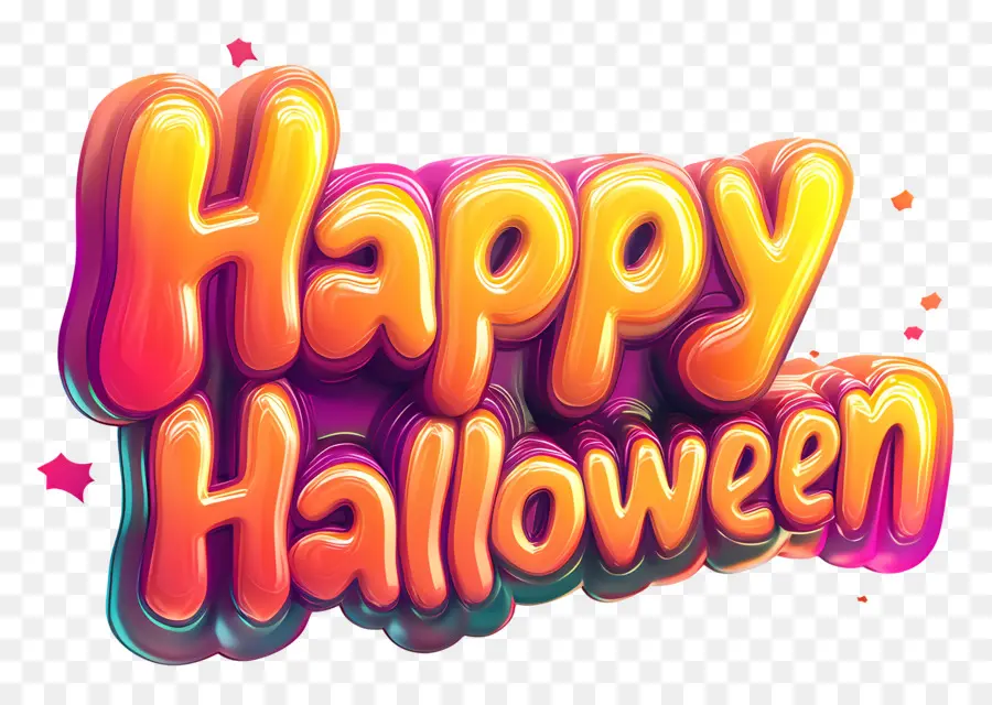 Feliz Dia Das Bruxas，Texto De Feliz Halloween PNG