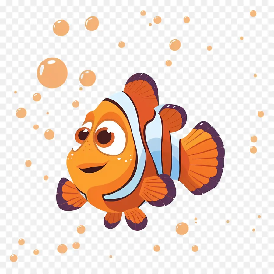 Nemo，Peixe Palhaço Laranja PNG