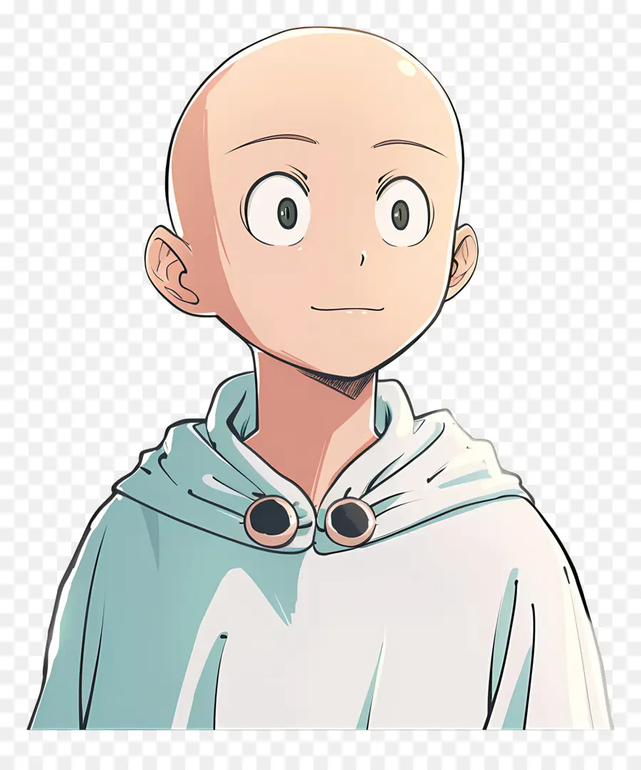 Saitama，Personagem De Anime Careca PNG