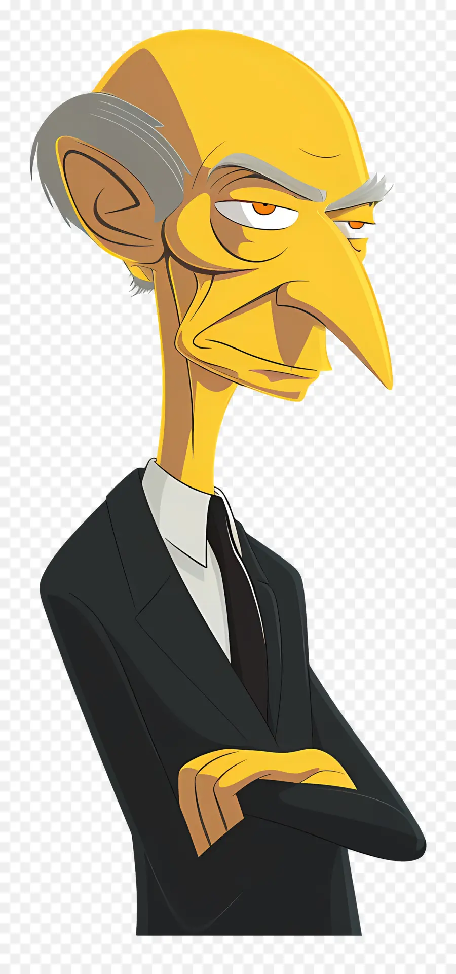 Senhor Queimaduras，Personagem De Desenho Animado PNG