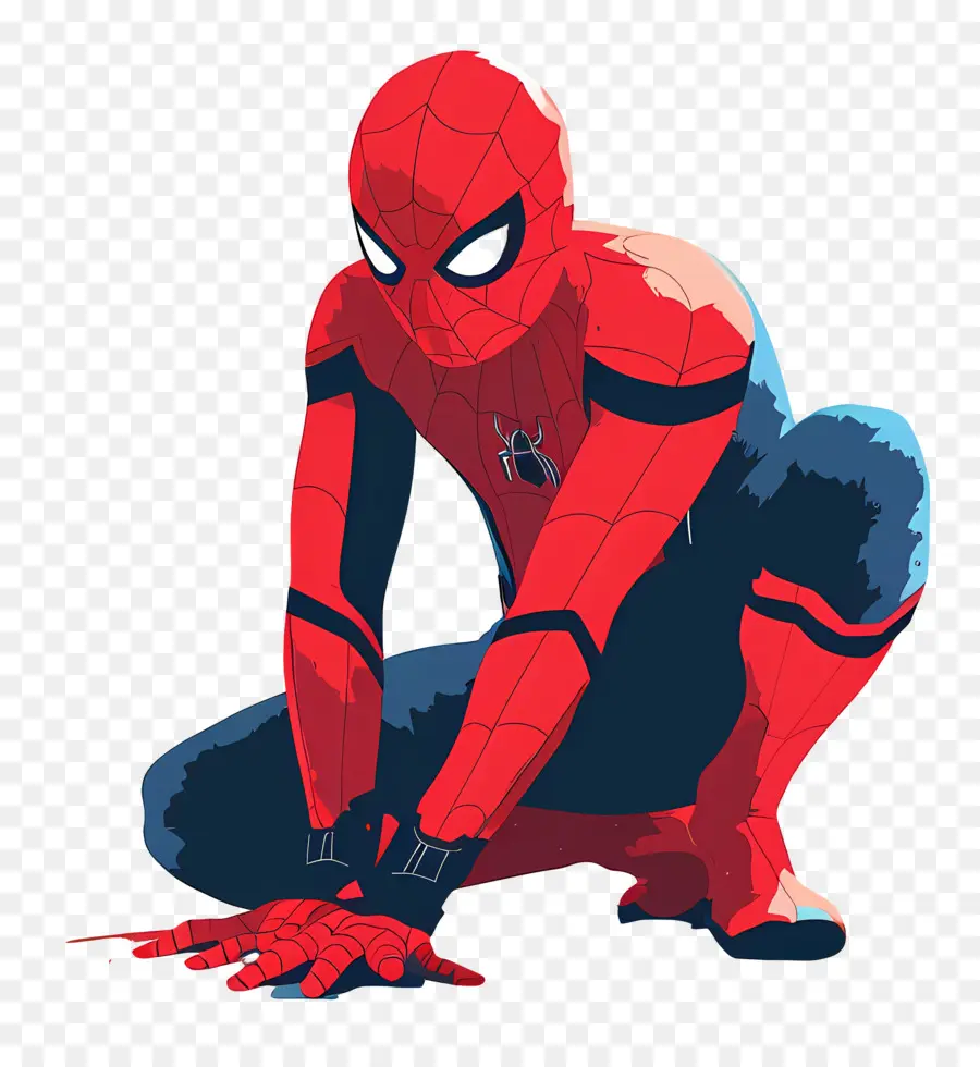 Homem Aranha，Terno Vermelho PNG