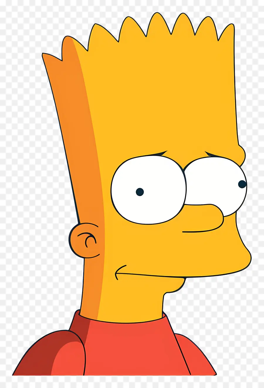 Bart Simpson，Menino De Desenho Animado Com Cabelo Espetado PNG