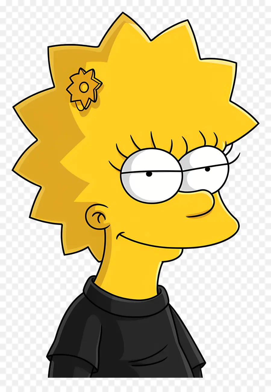 Lisa Simpson，Personagem De Desenho Animado PNG