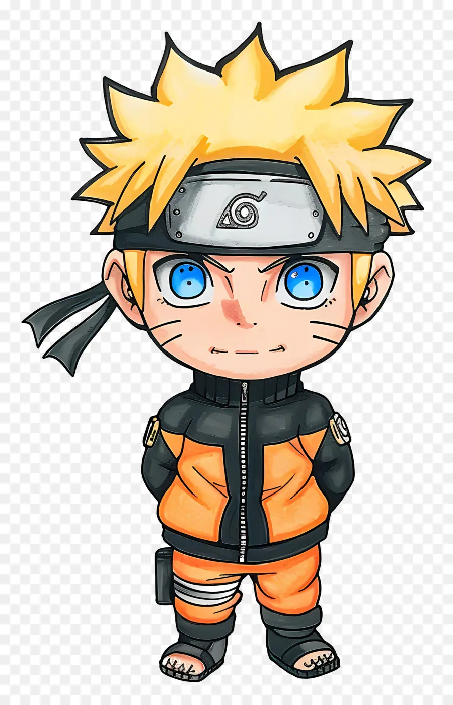 Naruto Uzumaki，Personagem De Anime Com Cabelo Amarelo PNG