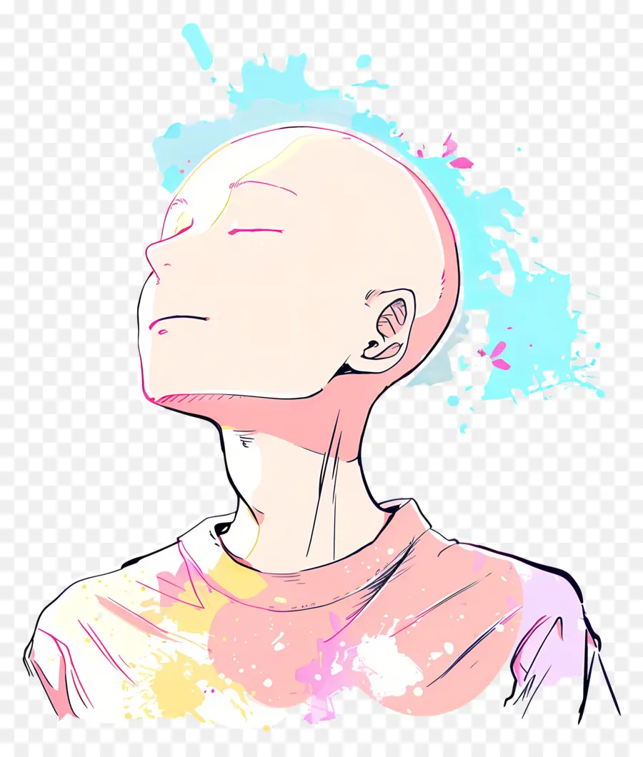 Saitama，Pessoa Careca PNG