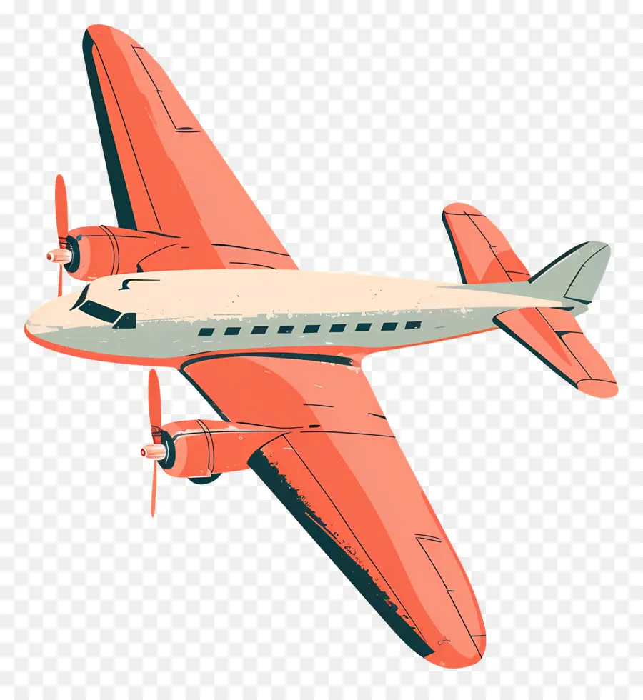 Avião，Avião De Desenho Animado PNG