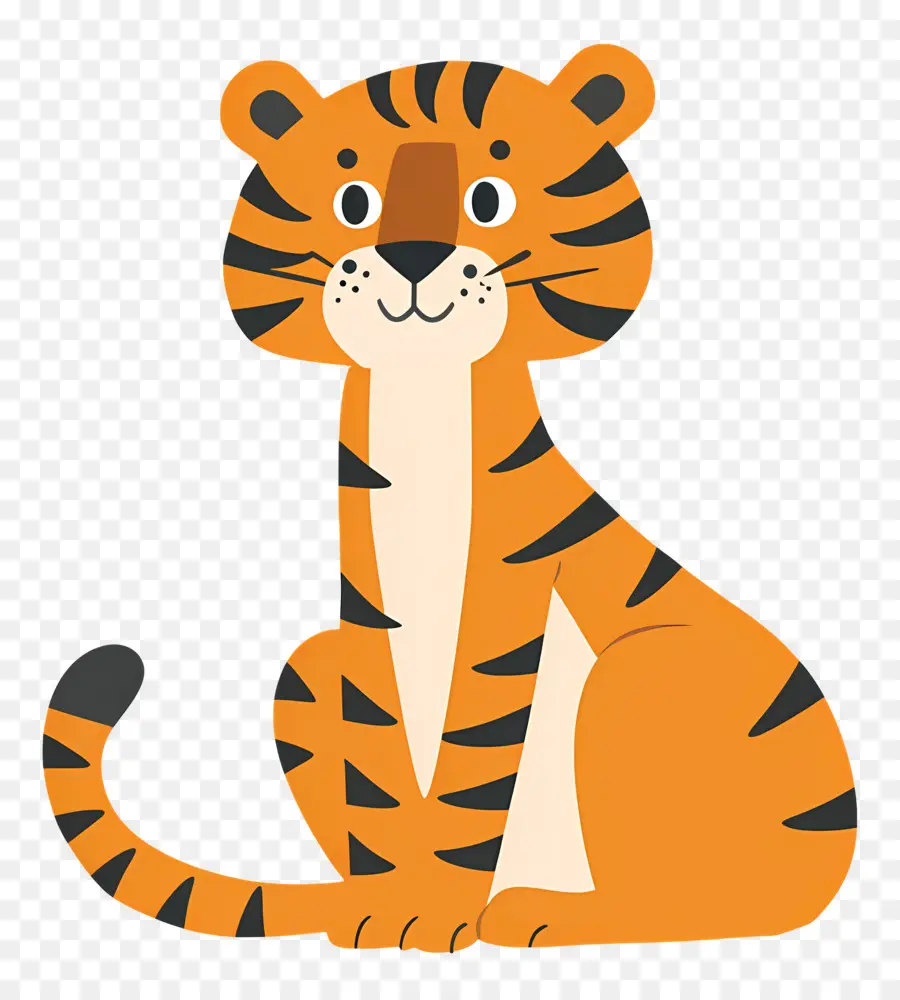 Tigre，Filhote PNG