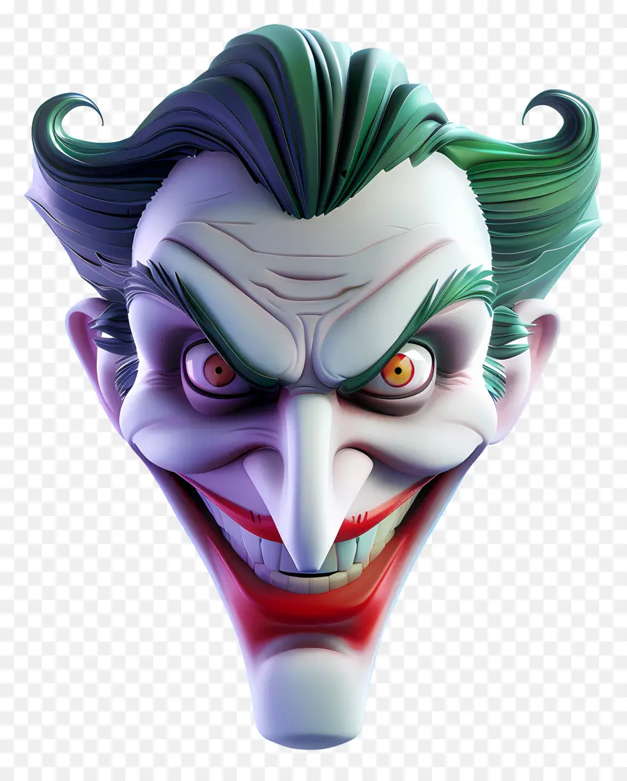 Palhaço，Cara De Coringa PNG