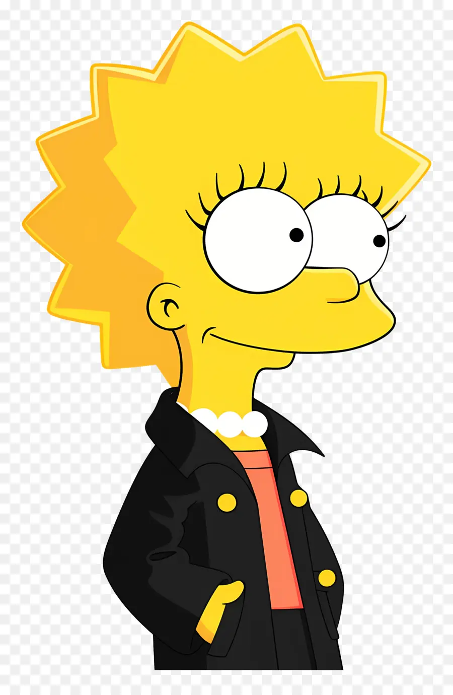 Lisa Simpson，Personagem De Desenho Animado PNG