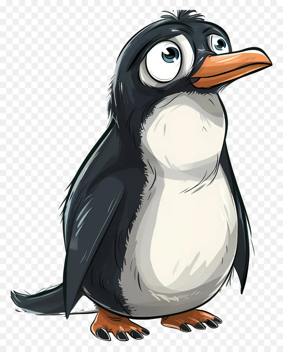 Pinguim，Pinguim De Desenho Animado PNG