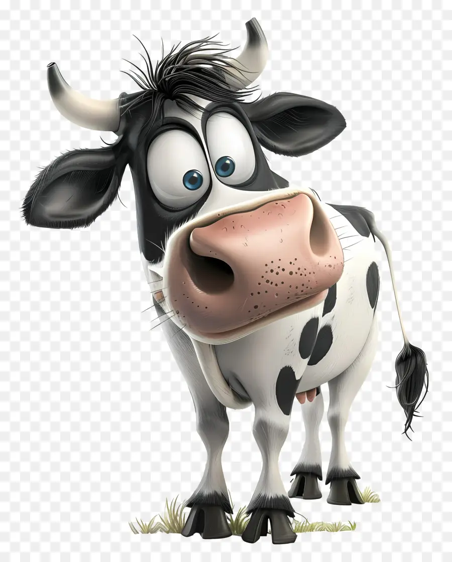 Vaca，Desenho Animado PNG