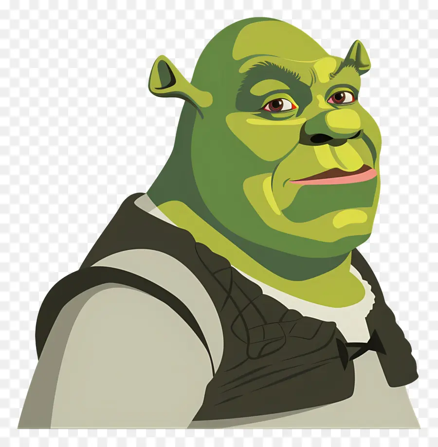 Shrek，Ogro Verde PNG