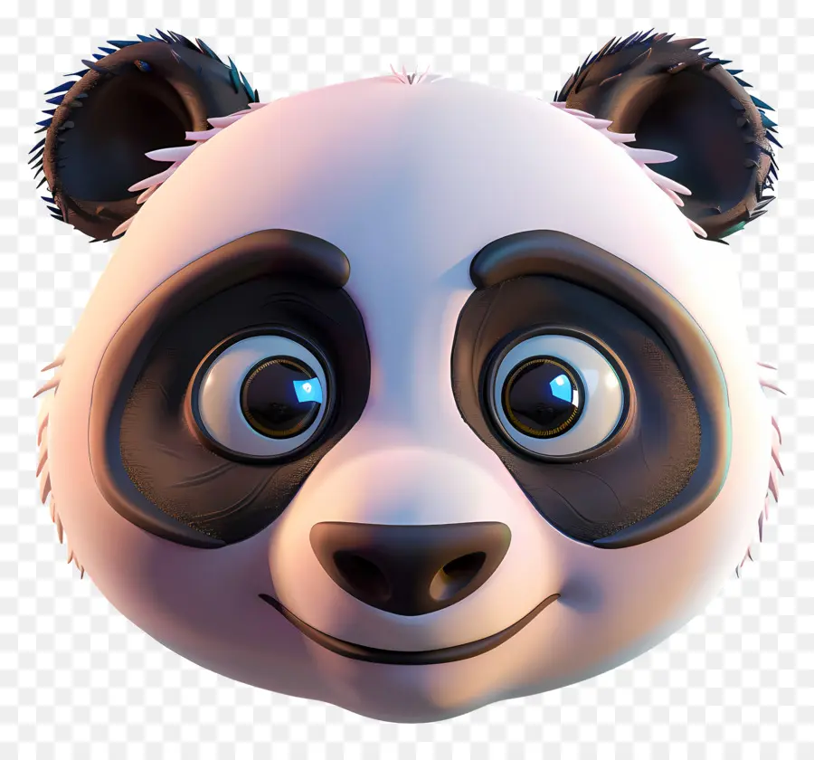 Cara De Panda，Cara De Panda Fofa PNG