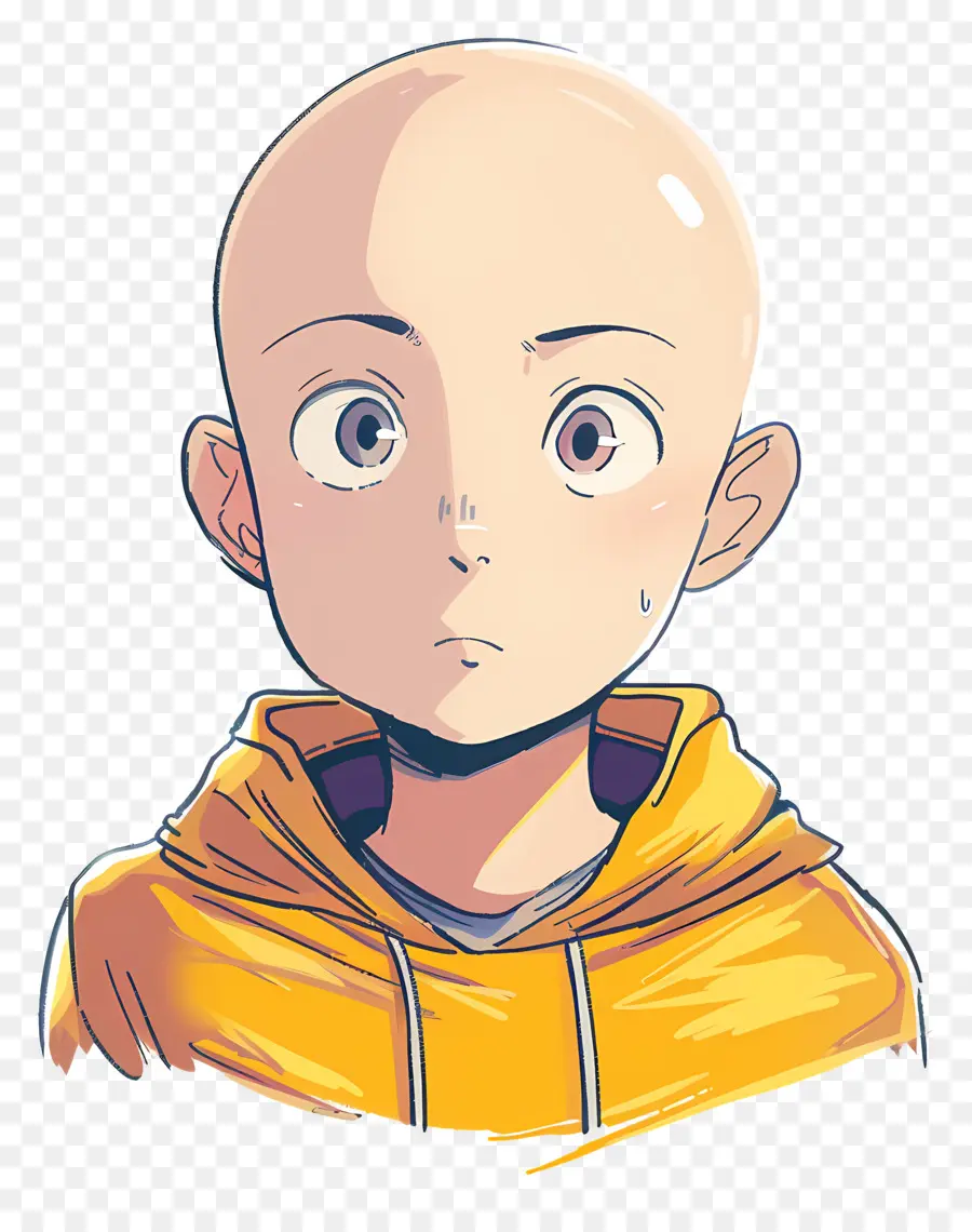 Saitama，Personagem De Anime Careca PNG