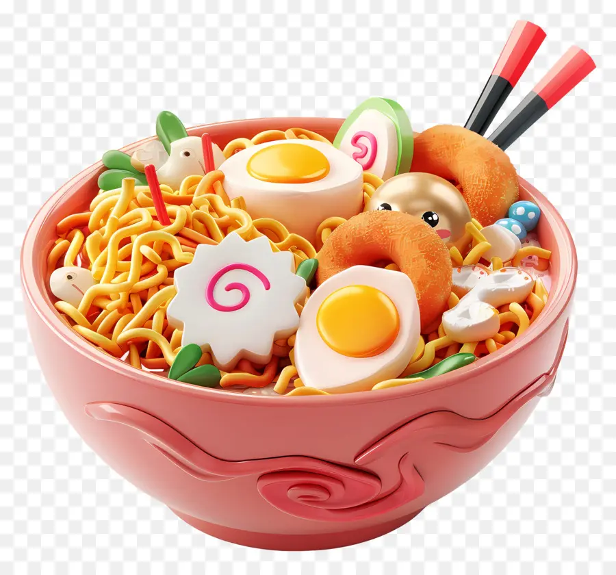 Sopa De Ramen，Tigela De Macarrão PNG