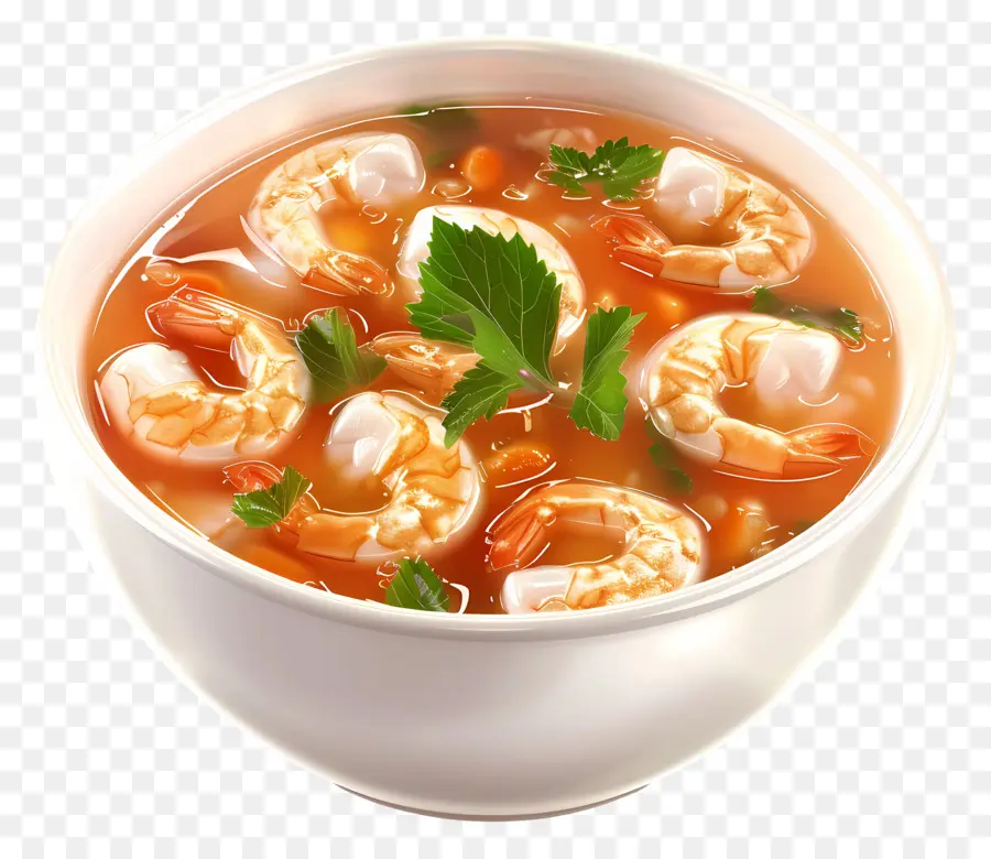 Sopa De Camarão，Camarão PNG