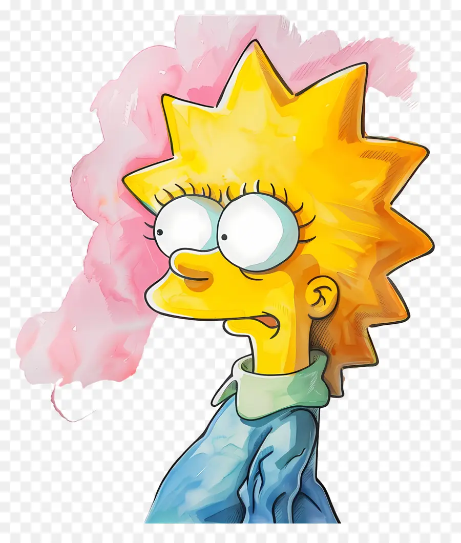 Maggie Simpson，Garota Dos Desenhos Animados PNG