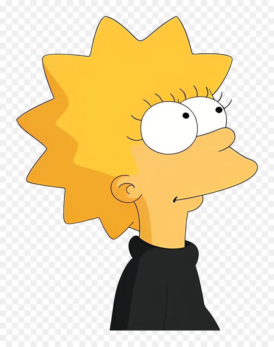 Lisa Simpson，Personagem De Desenho Animado PNG