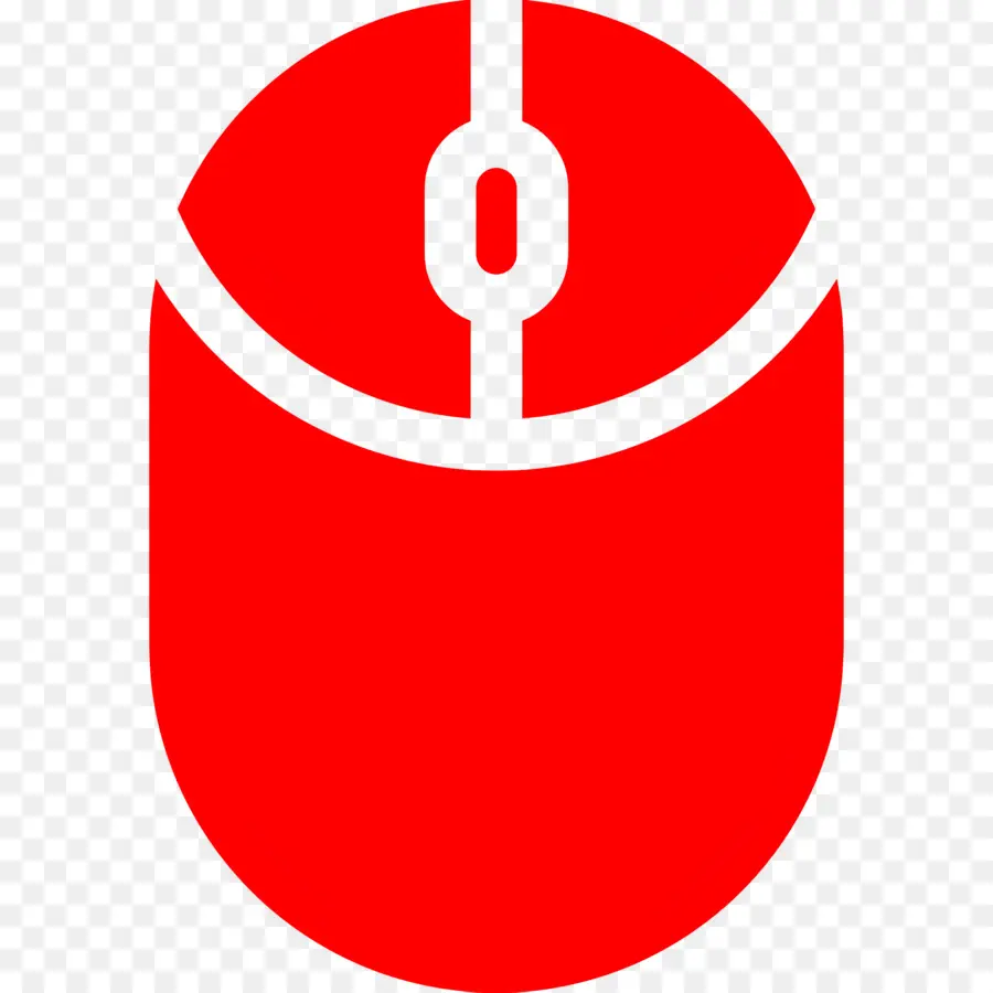 Mouse De Computador，Mouse De Computador Vermelho PNG