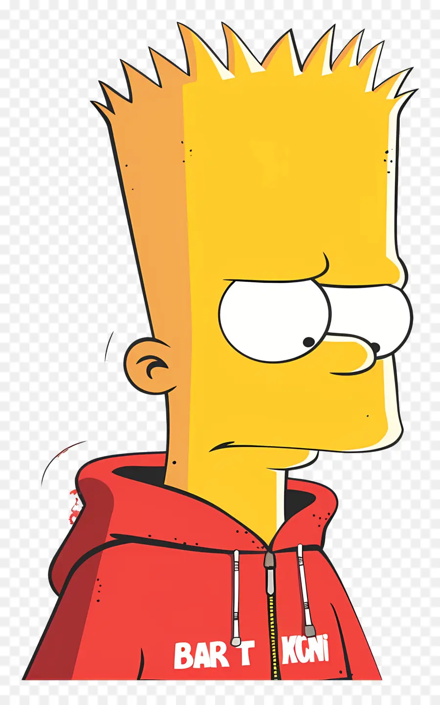 Bart Simpson，Menino De Desenho Animado Com Cabelo Espetado PNG