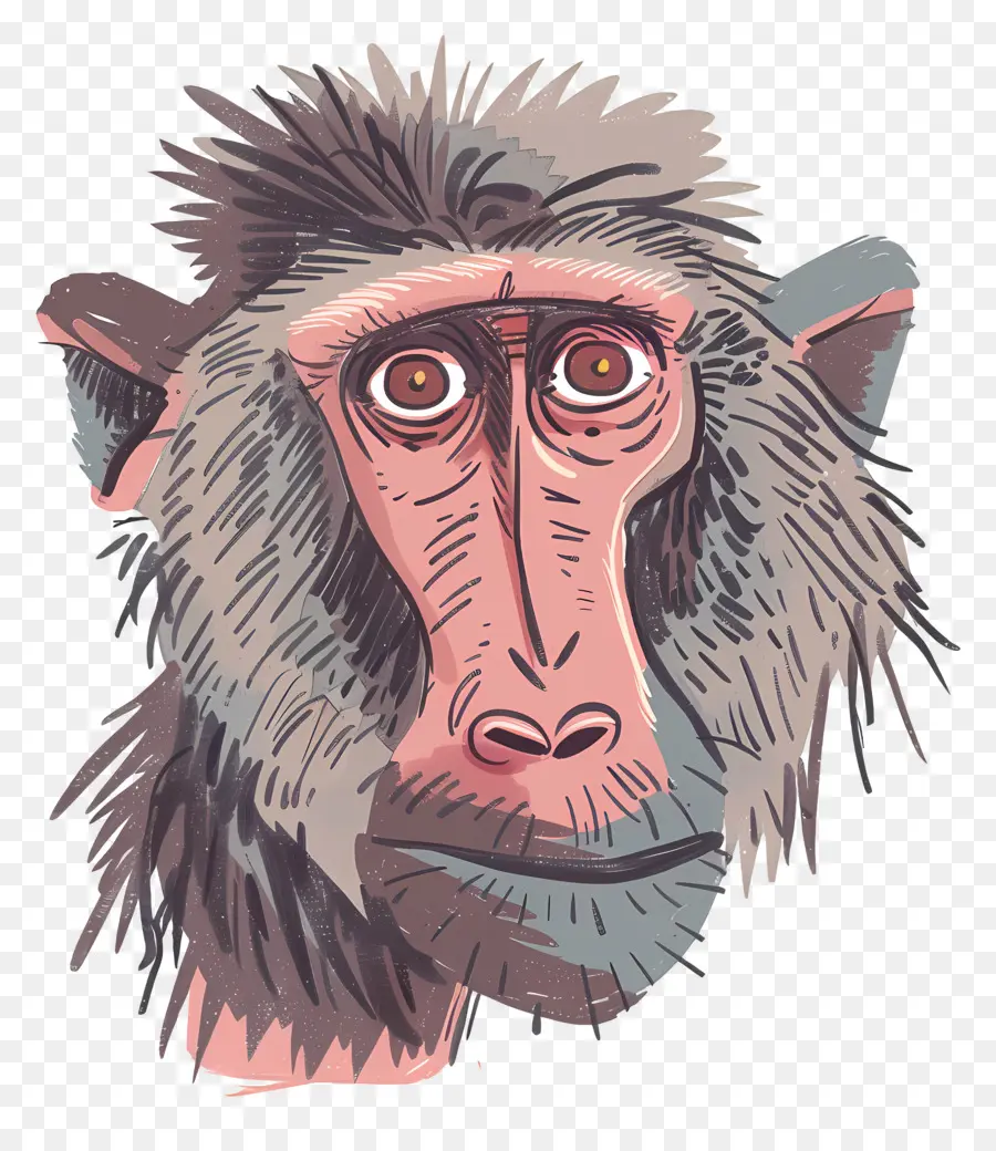 Cara De Babuíno，Macaco PNG