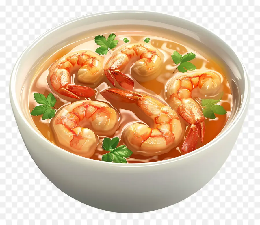 Sopa De Camarão，Camarão PNG