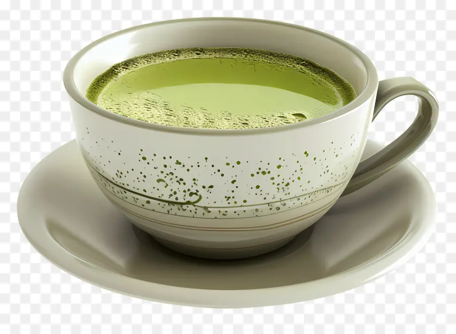 Chá Matcha，Chá Verde PNG