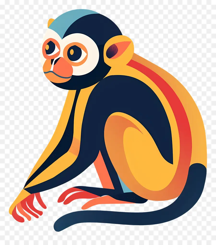 Macaco，Colorido PNG