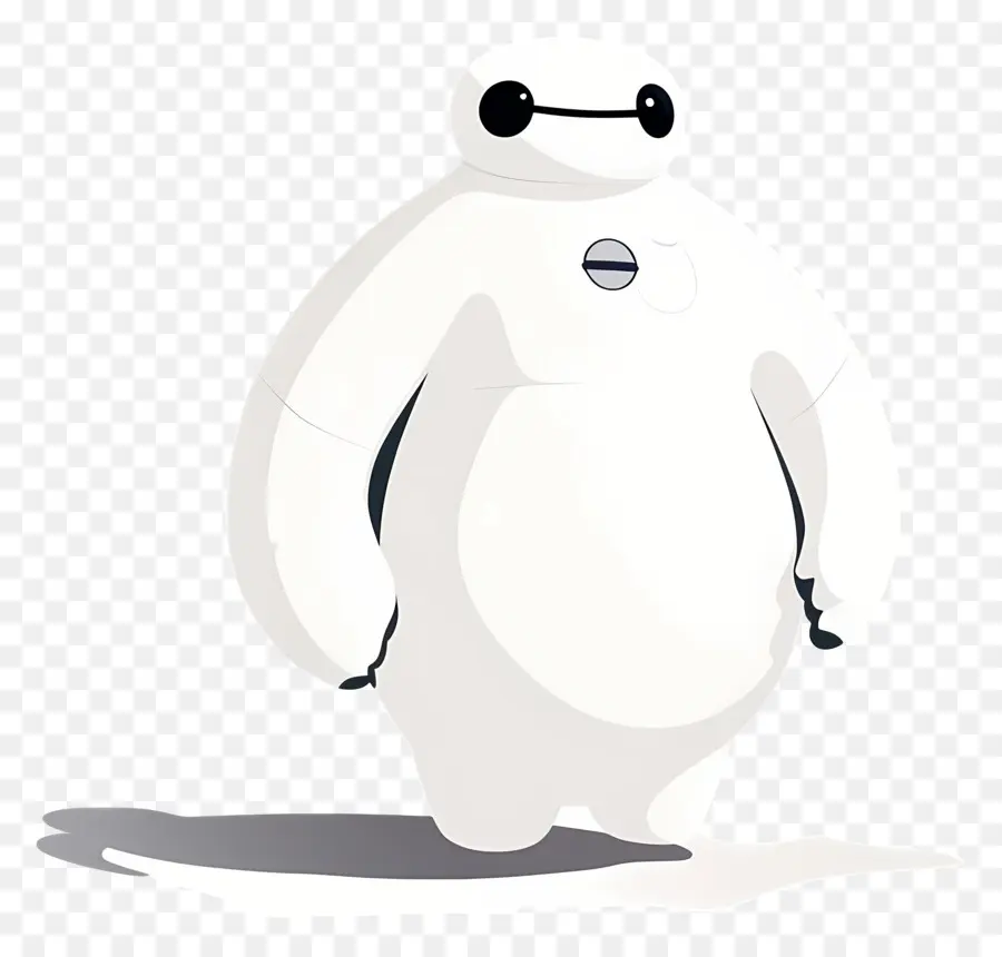 Baymax，Robô Branco PNG