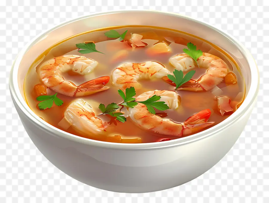 Sopa De Camarão，Camarão PNG