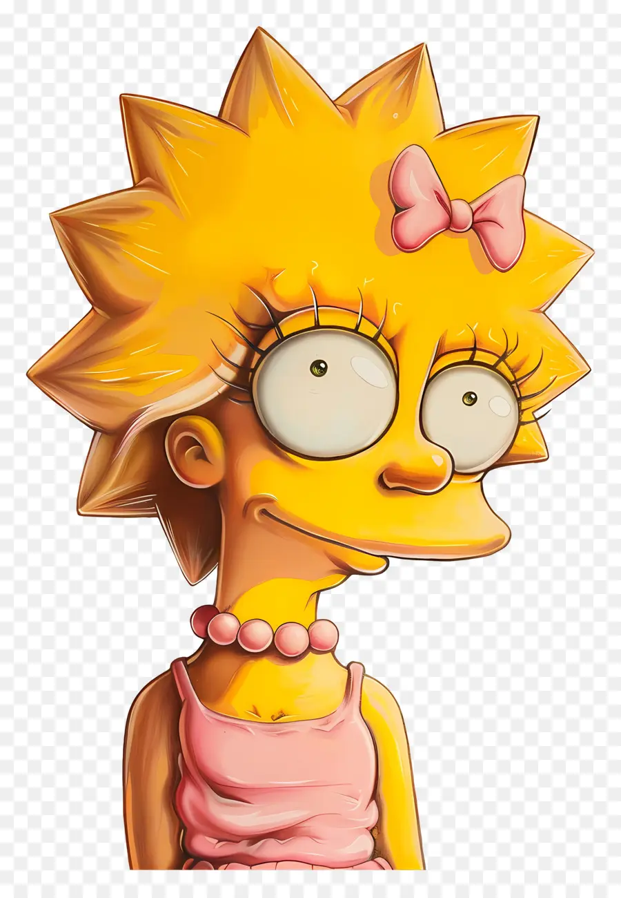 Lisa Simpson，Personagem De Desenho Animado PNG